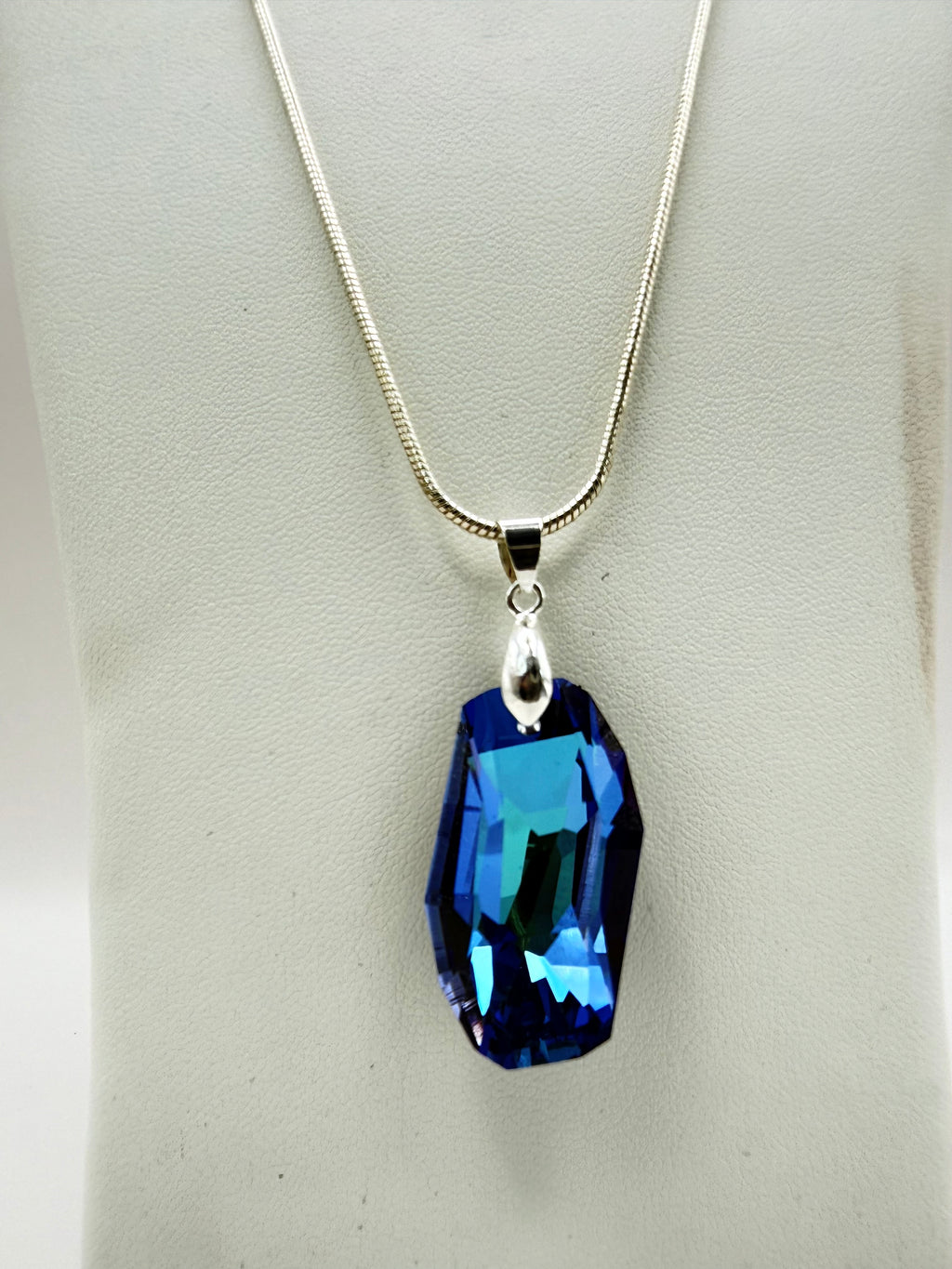 Blue Crystal Pendant