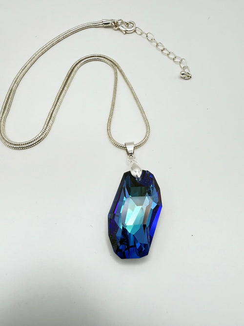 Blue Crystal Pendant