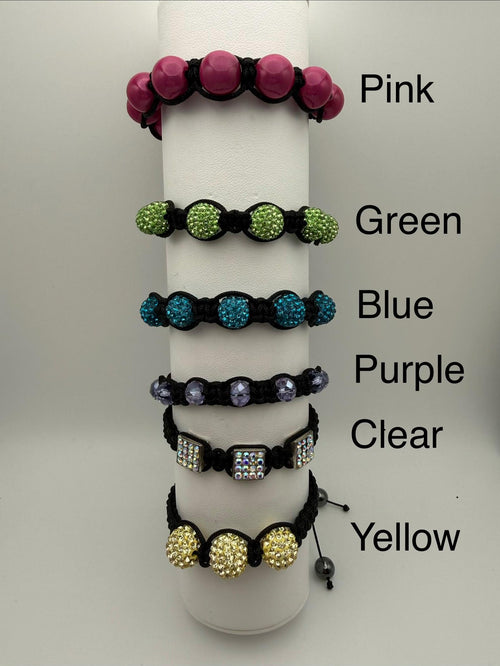Beaded Shambala Bracelet