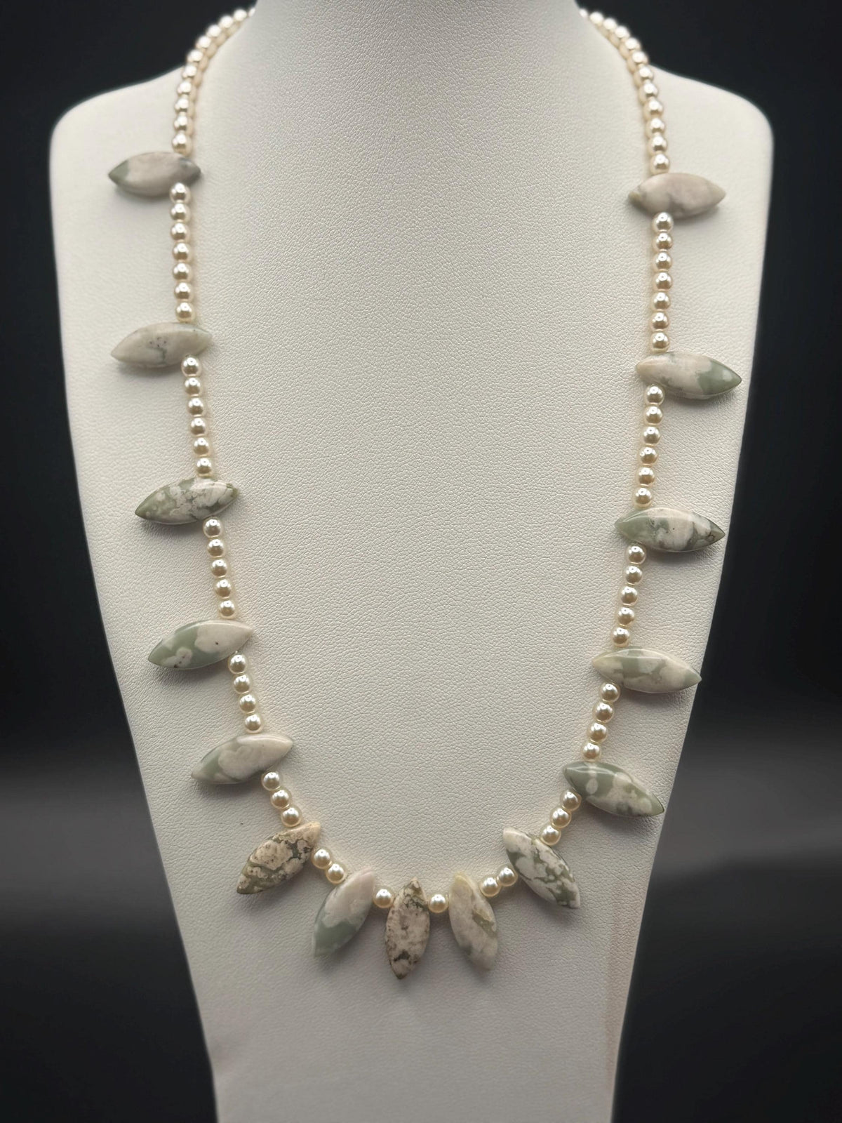 Peace Jade Necklace, Bracelet & Earring Set