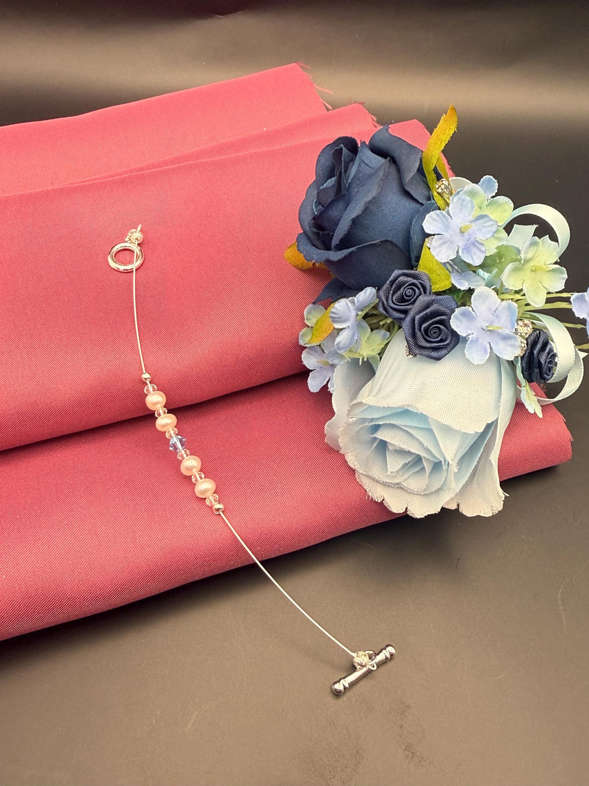 Pearl & Swarovski Crystal Bracelet â€“ Elegant Bridal Bracelet