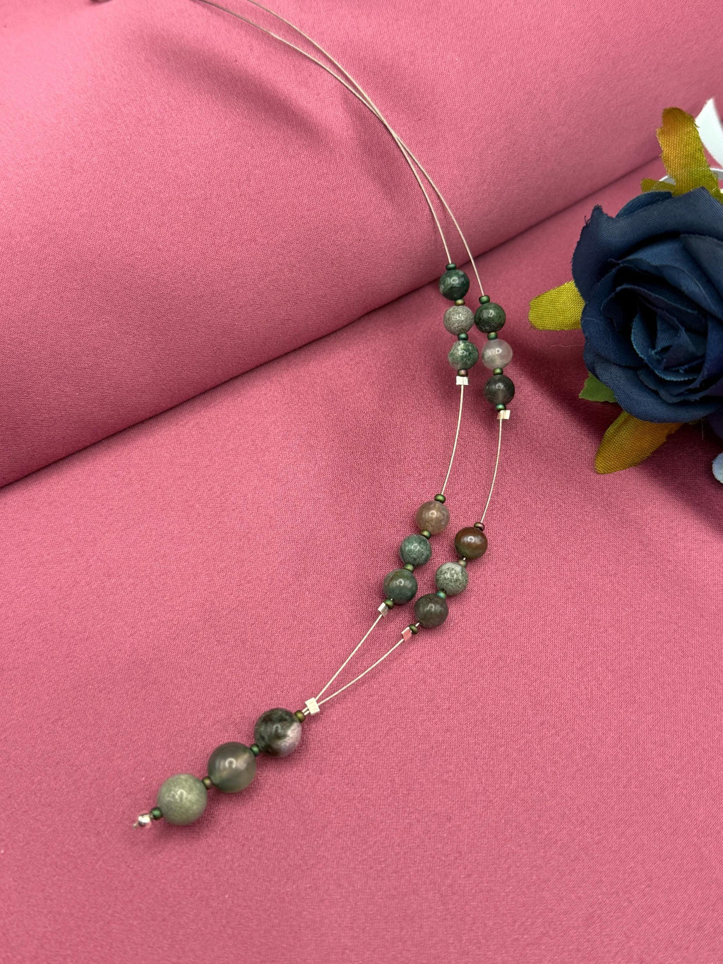 Ocean Agate Necklace