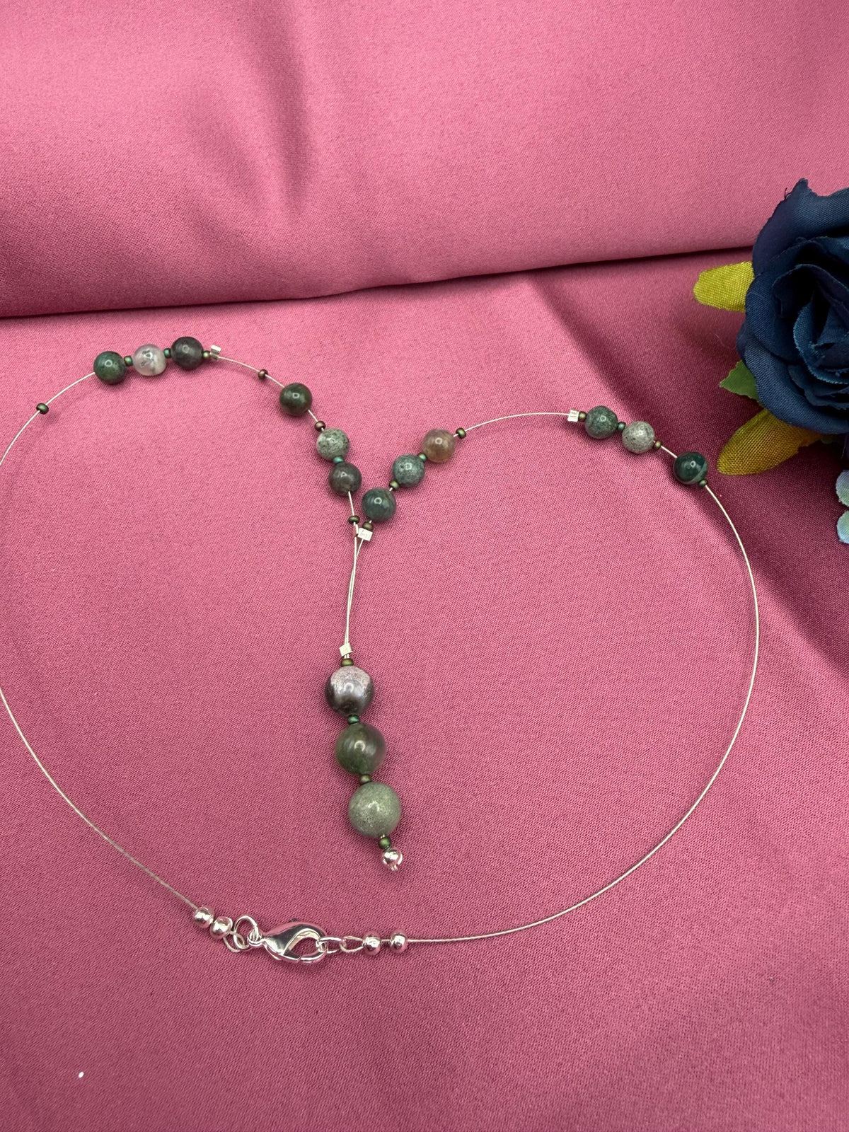 Ocean Agate Necklace